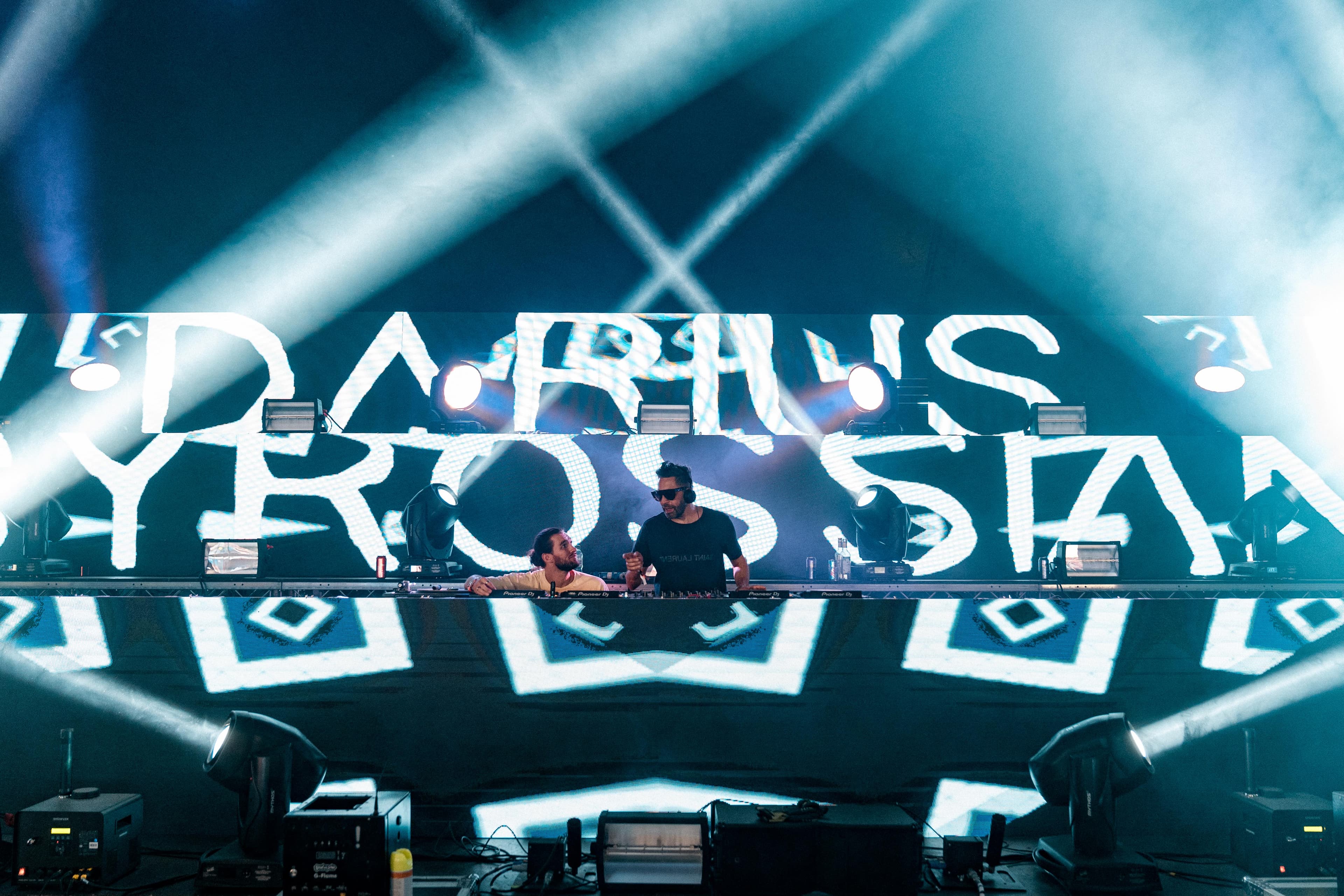 Festival LED screen wide shot