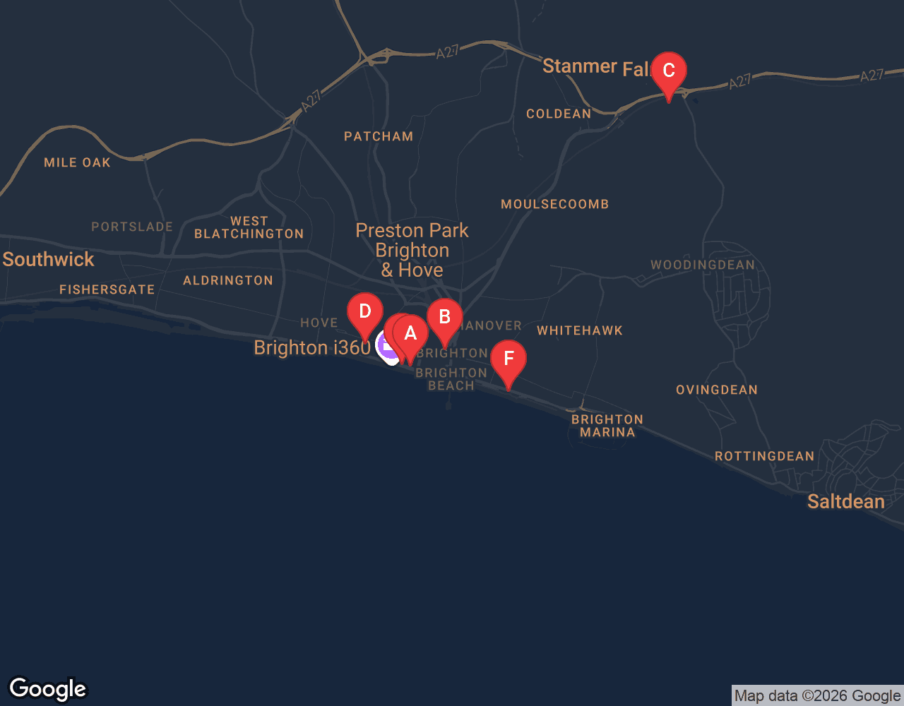 LED Hire for Brighton Events